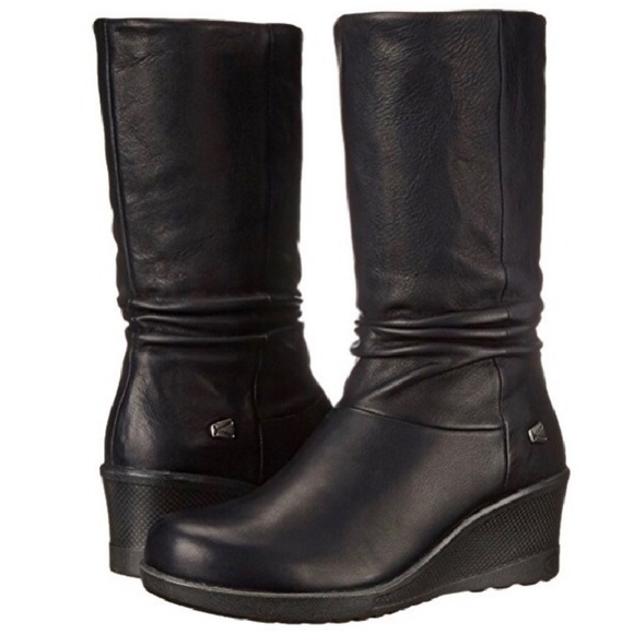 Keen Shoes - KEEN Kate slouch wedge pull on boots